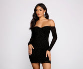 Bodycon en velours floqué à imprimé léopard